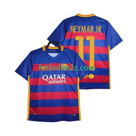 Fußballtrikots FC Barcelona Neymar JR 11 2015-2016 Retro Heim Trikotsatz
